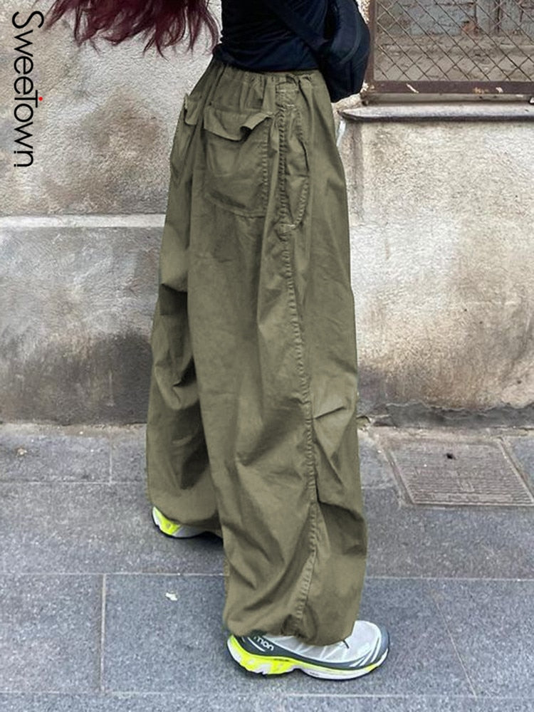 Eliane - Women's Baggy Wide-Leg Pants - photo 8