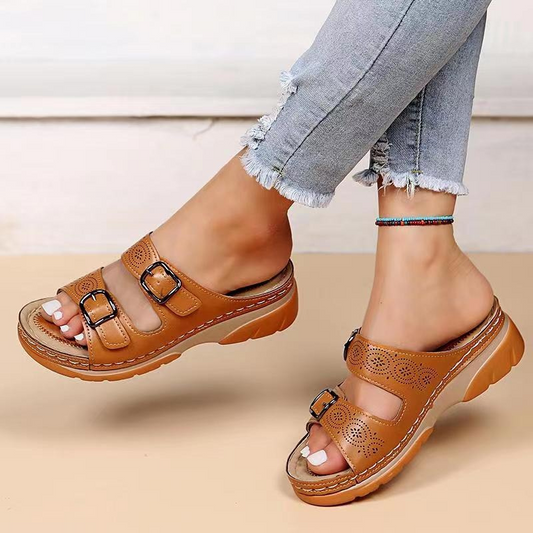 Emmeline - Women's Comfort Leather Sandal - photo 1