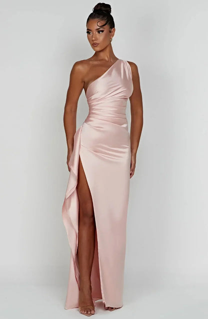 Liesel - Women's Maxi Asymmetric Dress - photo 10