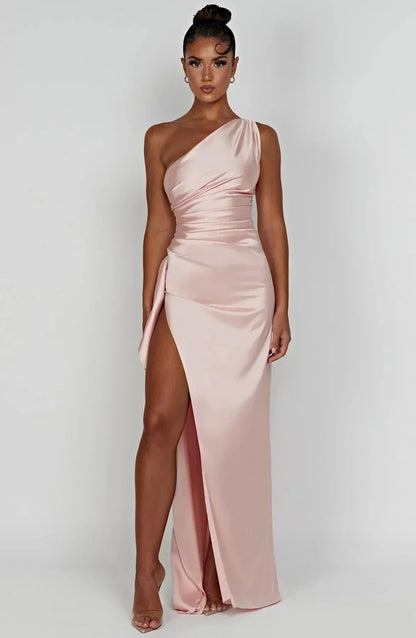 Liesel - Women's Maxi Asymmetric Dress - photo 12