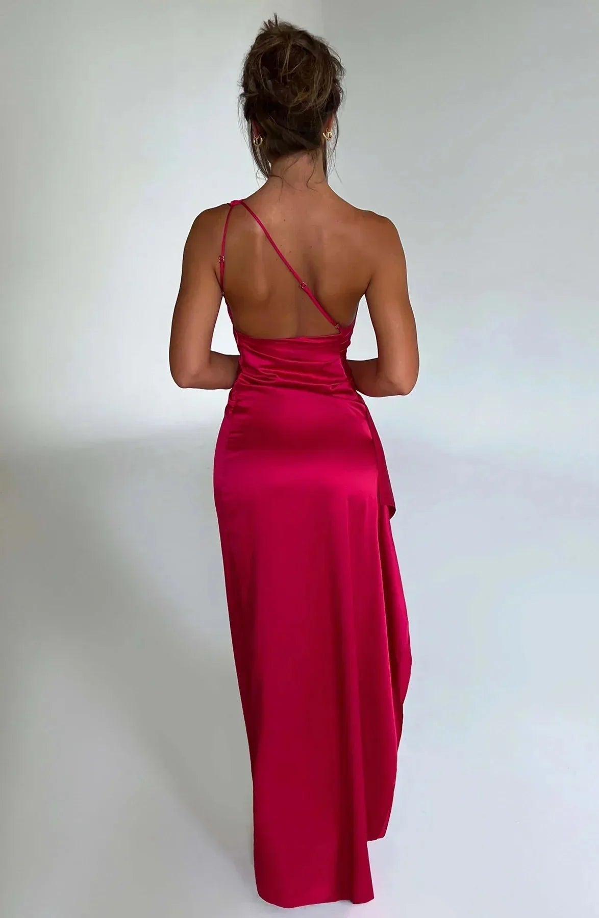 Liesel - Women's Maxi Asymmetric Dress - photo 2