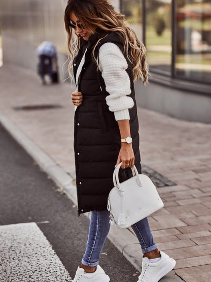 Kerensa - Women's Hooded Puffer Vest - photo 2