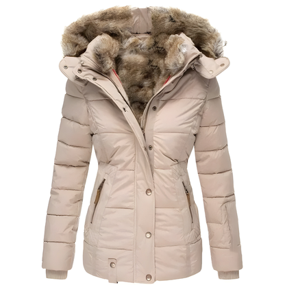 Jolene - Women's Hooded Quilted Winter Jacket - photo 5