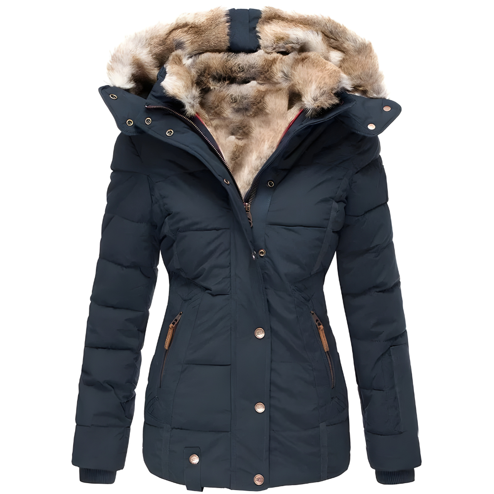 Jolene - Women's Hooded Quilted Winter Jacket - photo 6