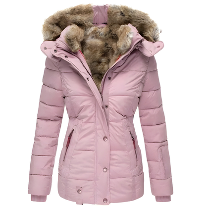 Jolene - Women's Hooded Quilted Winter Jacket - photo 7