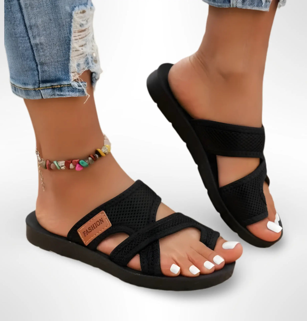 Opaline - Women's Slide Flat Sandals - photo 1