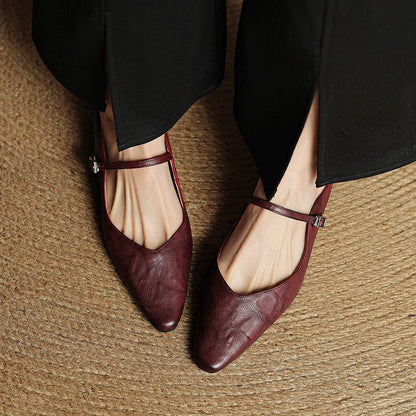 Anneliese - Women's Mule Leather Shoes - photo 9