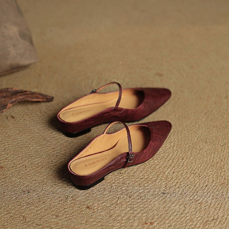 Anneliese - Women's Mule Leather Shoes - photo 12