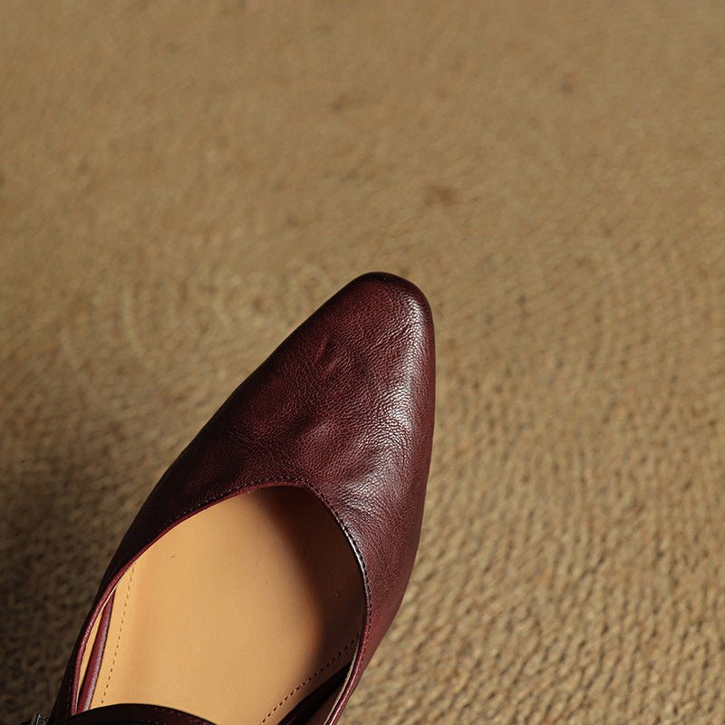 Anneliese - Women's Mule Leather Shoes - photo 13