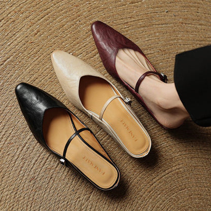 Anneliese - Women's Mule Leather Shoes - photo 14