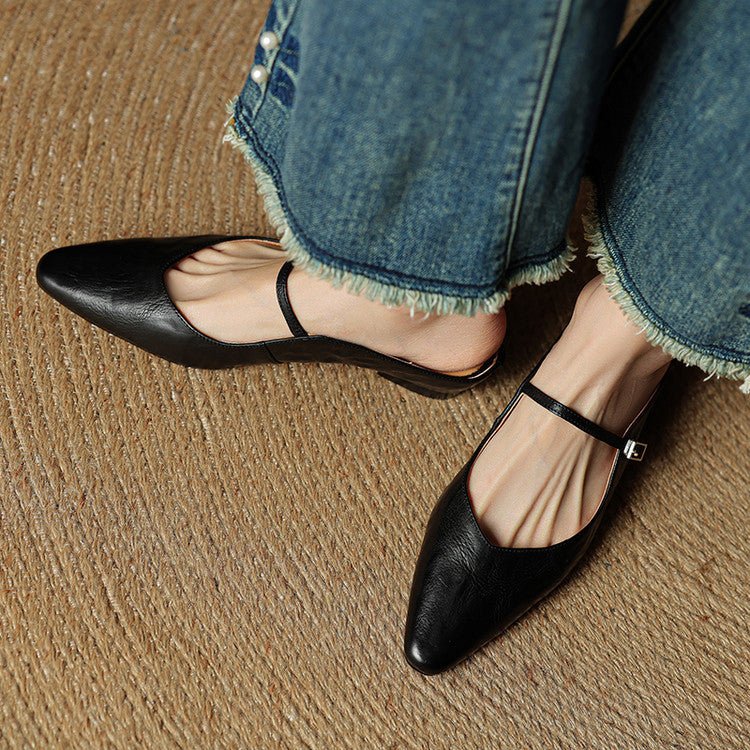 Anneliese - Women's Mule Leather Shoes - photo 18