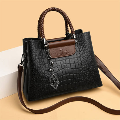 Solene - Women's Structured Leather Bag