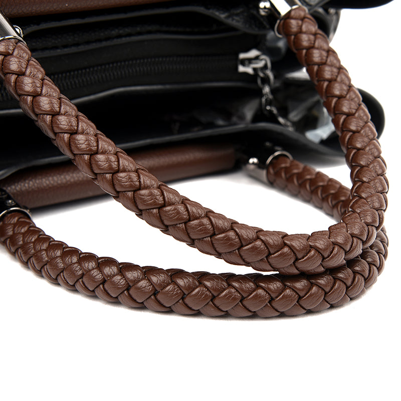 Solene - Women's Structured Leather Bag