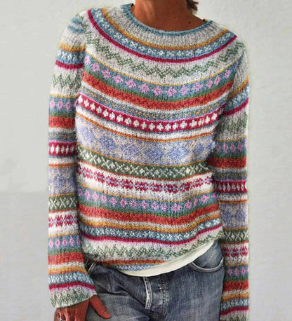 Marlowe - Women's Multicolour Stripe Sweater - photo 3