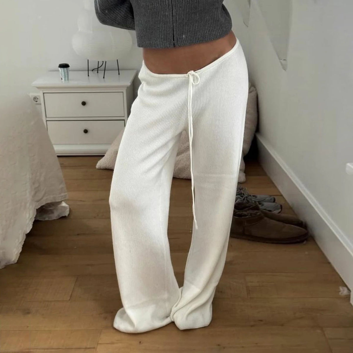 Vanya - Women's Relaxed Knit Pants - photo 3