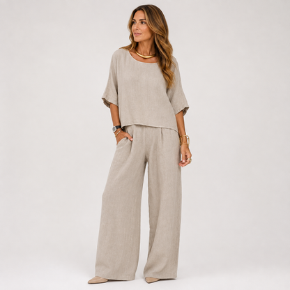 Eliane - Women's Relaxed Two-Piece Set - photo 1