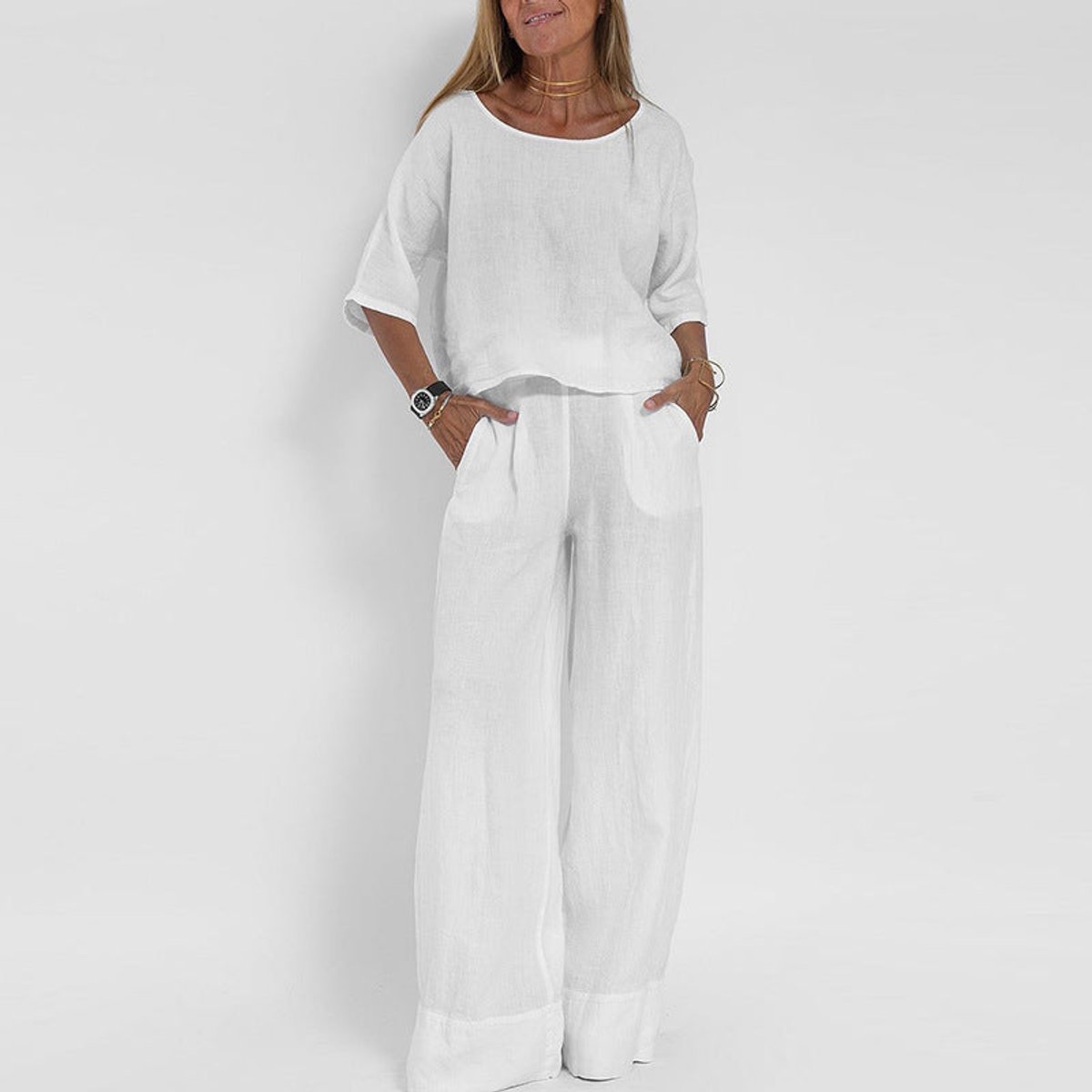 Eliane - Women's Relaxed Two-Piece Set - photo 10