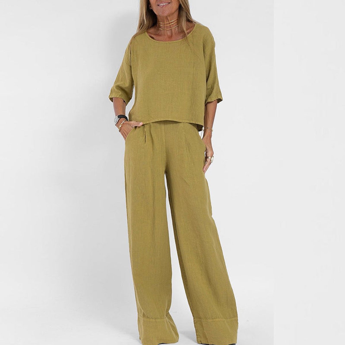 Eliane - Women's Relaxed Two-Piece Set - photo 8