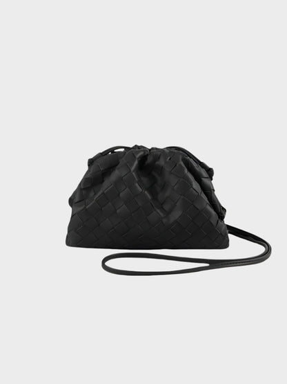 Denise - Women's Mini Woven Vegan Leather Bag - photo 1