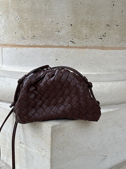 Denise - Women's Mini Woven Vegan Leather Bag - photo 10