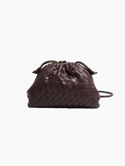 Denise - Women's Mini Woven Vegan Leather Bag - photo 11