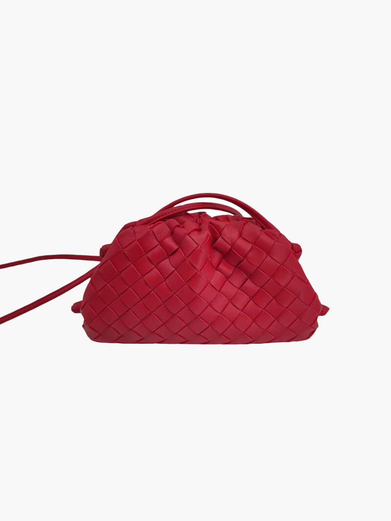 Denise - Women's Mini Woven Vegan Leather Bag - photo 12