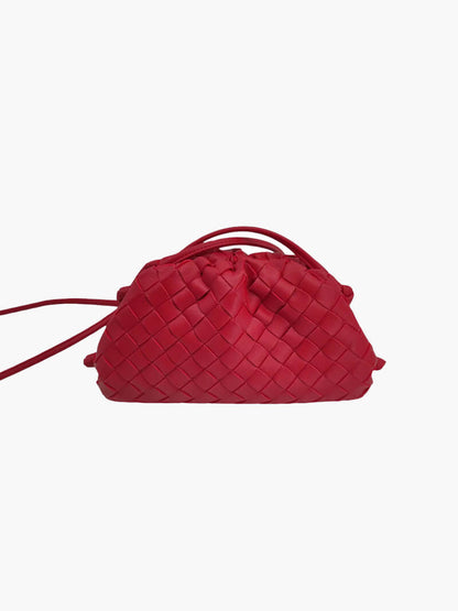 Denise - Women's Mini Woven Vegan Leather Bag - photo 12