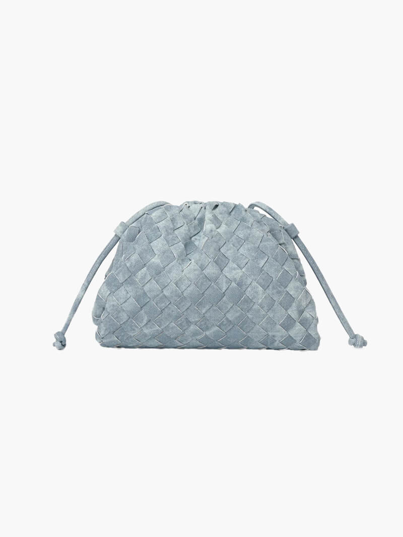 Denise - Women's Mini Woven Vegan Leather Bag - photo 13