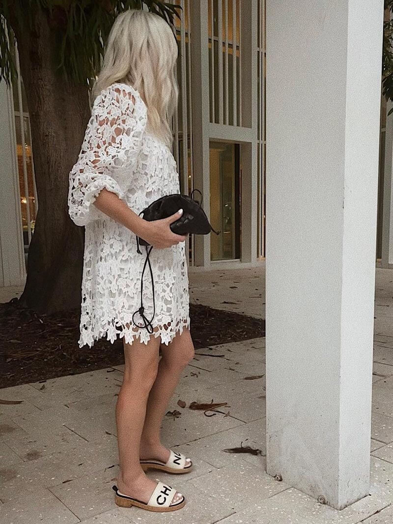 Denise - Women's Mini Woven Vegan Leather Bag - photo 6
