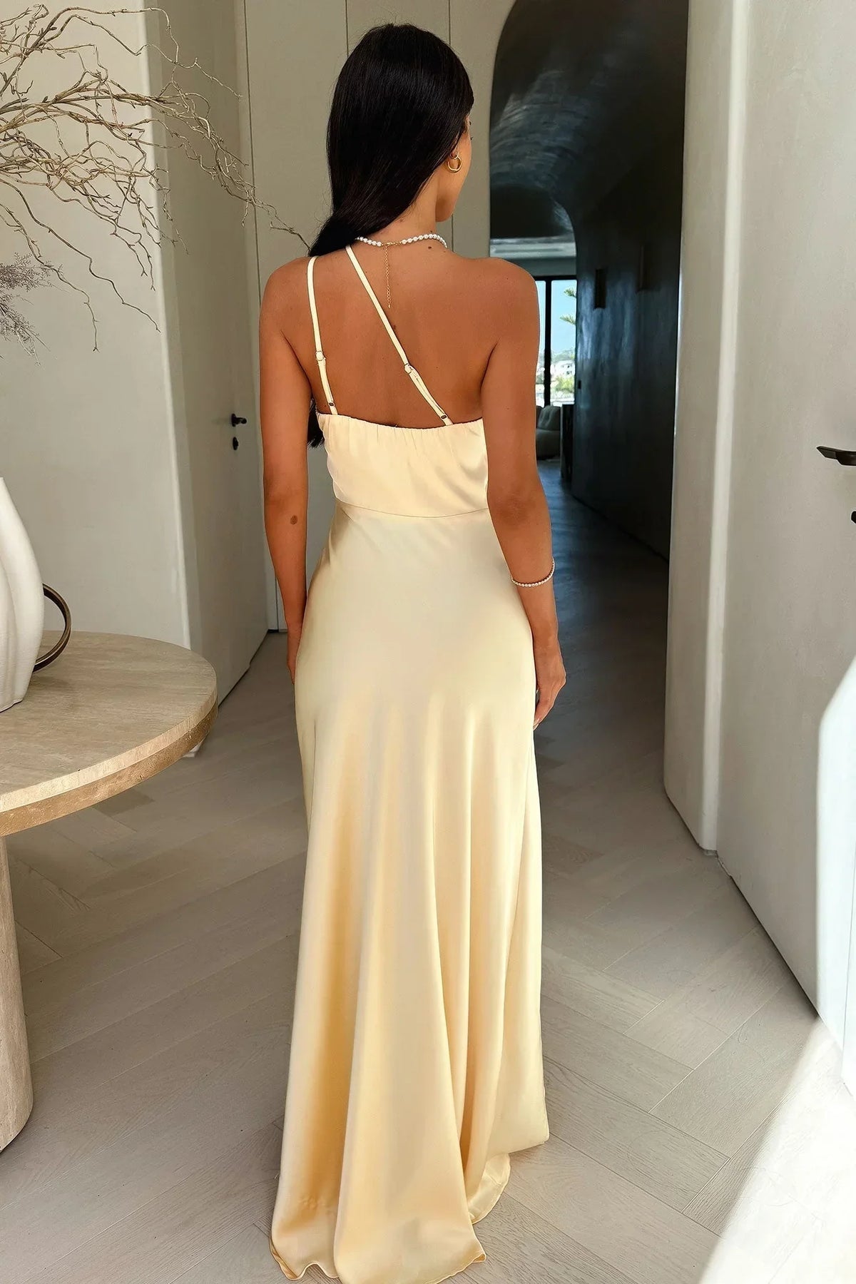 Zara - Women's Maxi Asymmetric Dress - photo 4