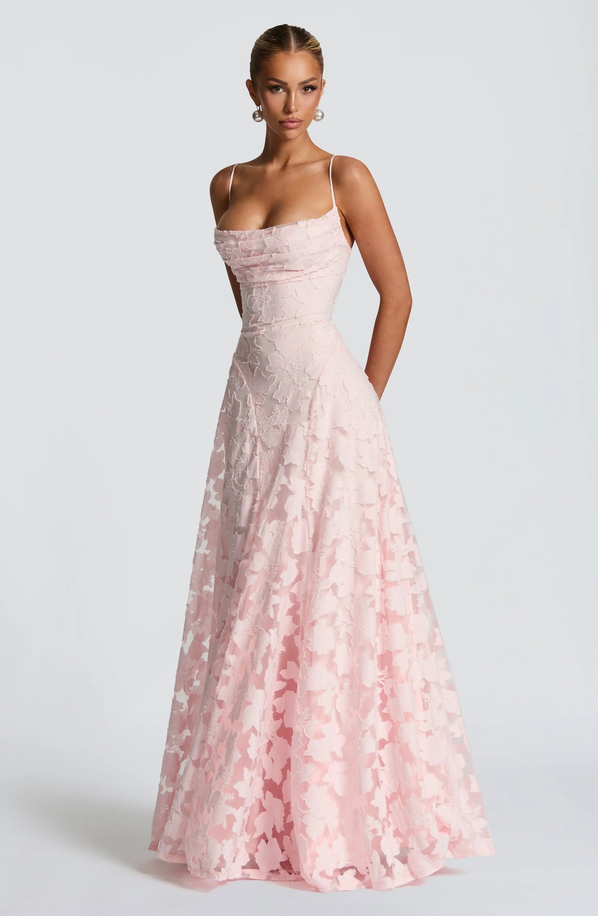 Zora - Women's Maxi Spaghetti Strap Dress - photo 2