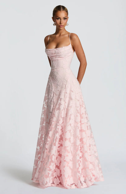 Zora - Women's Maxi Spaghetti Strap Dress - photo 2