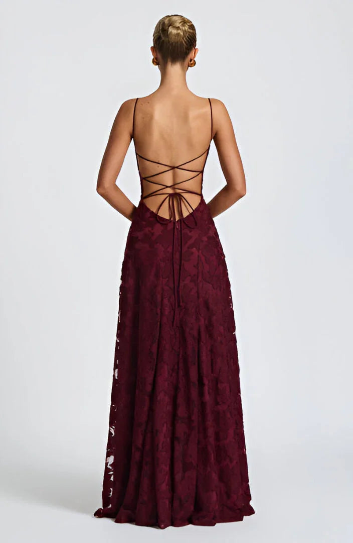 Zora - Women's Maxi Spaghetti Strap Dress - photo 6