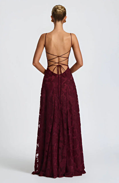 Zora - Women's Maxi Spaghetti Strap Dress - photo 6