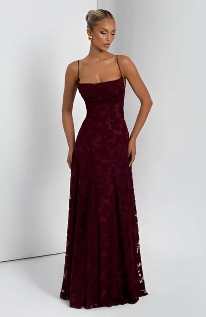 Zora - Women's Maxi Spaghetti Strap Dress - photo 4