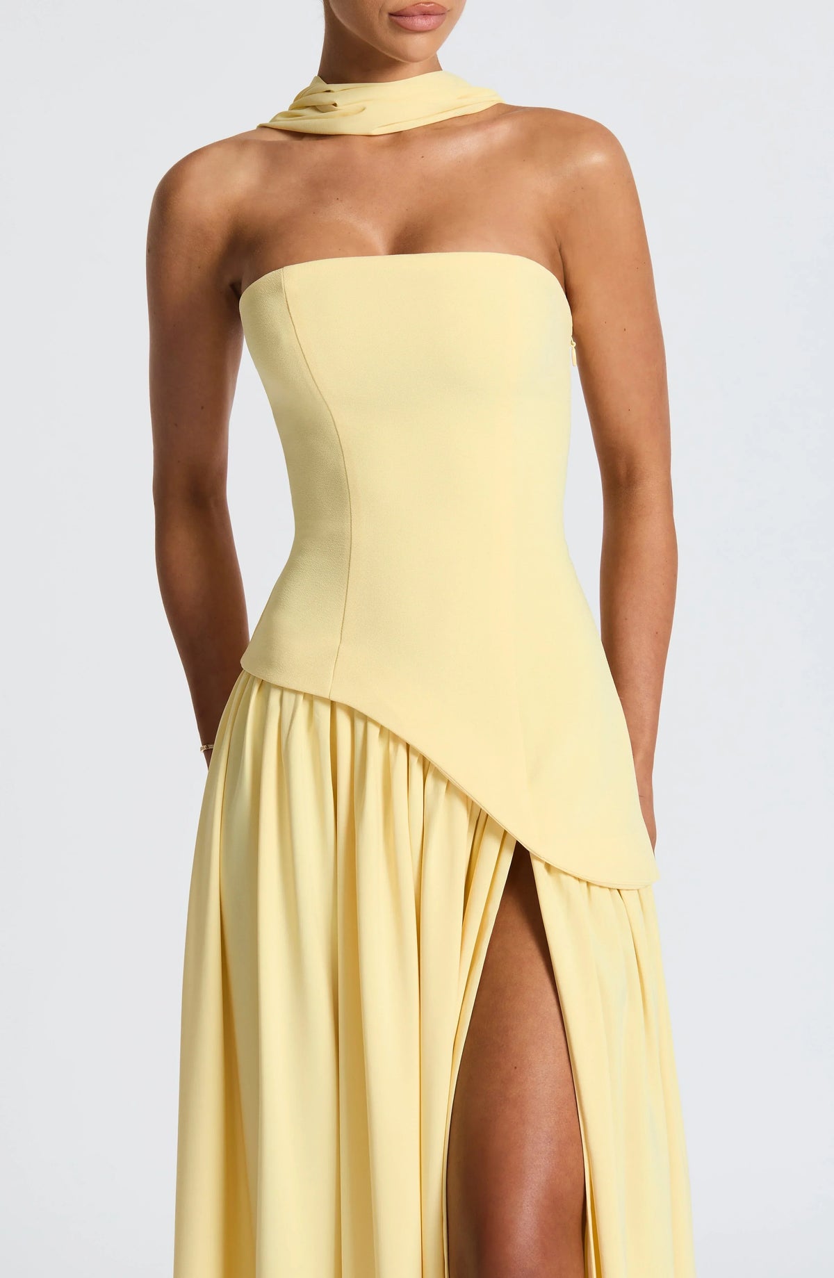 Saskia - Women's Maxi Corset Dress - photo 12