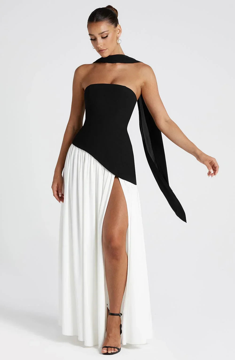 Saskia - Women's Maxi Corset Dress - photo 16
