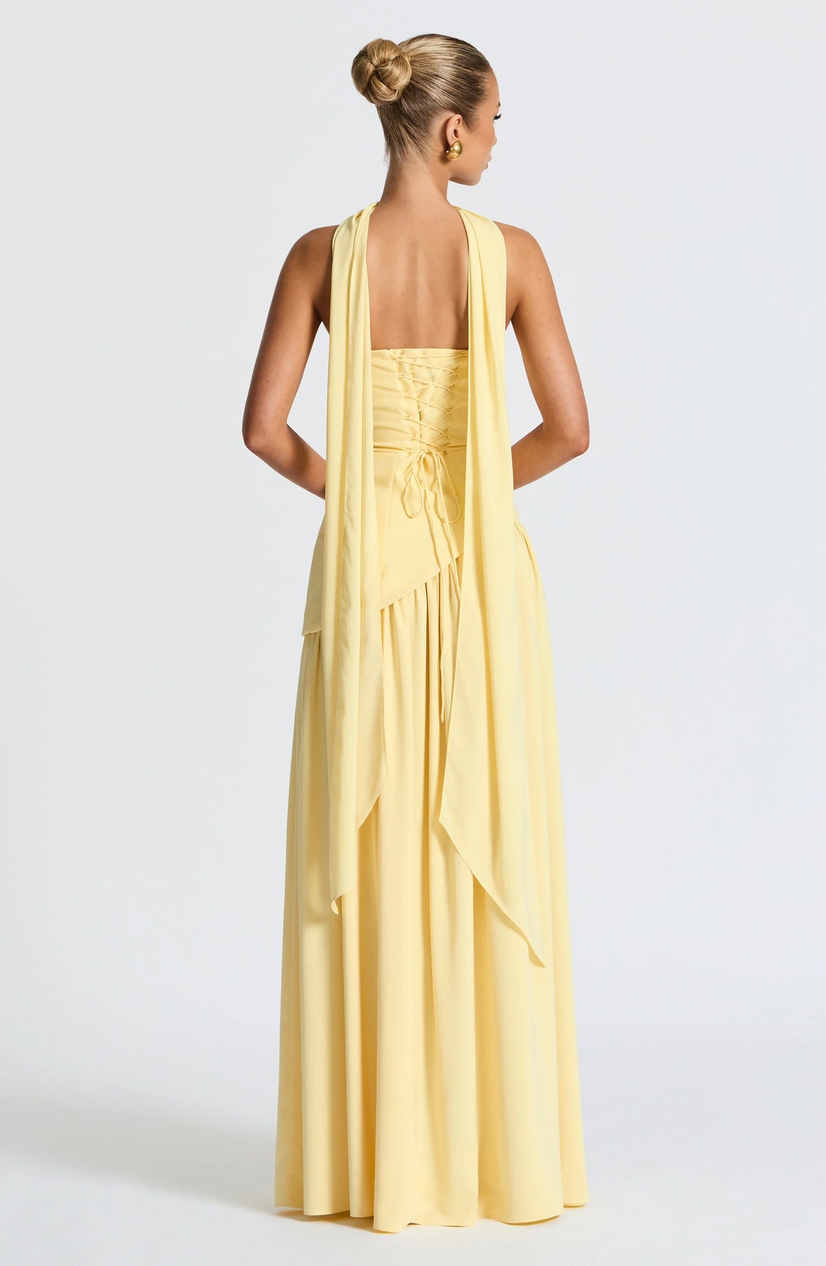 Saskia - Women's Maxi Corset Dress - photo 11