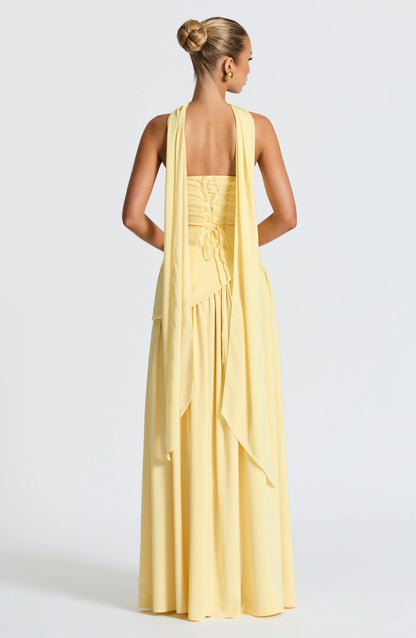 Saskia - Women's Maxi Corset Dress - photo 11