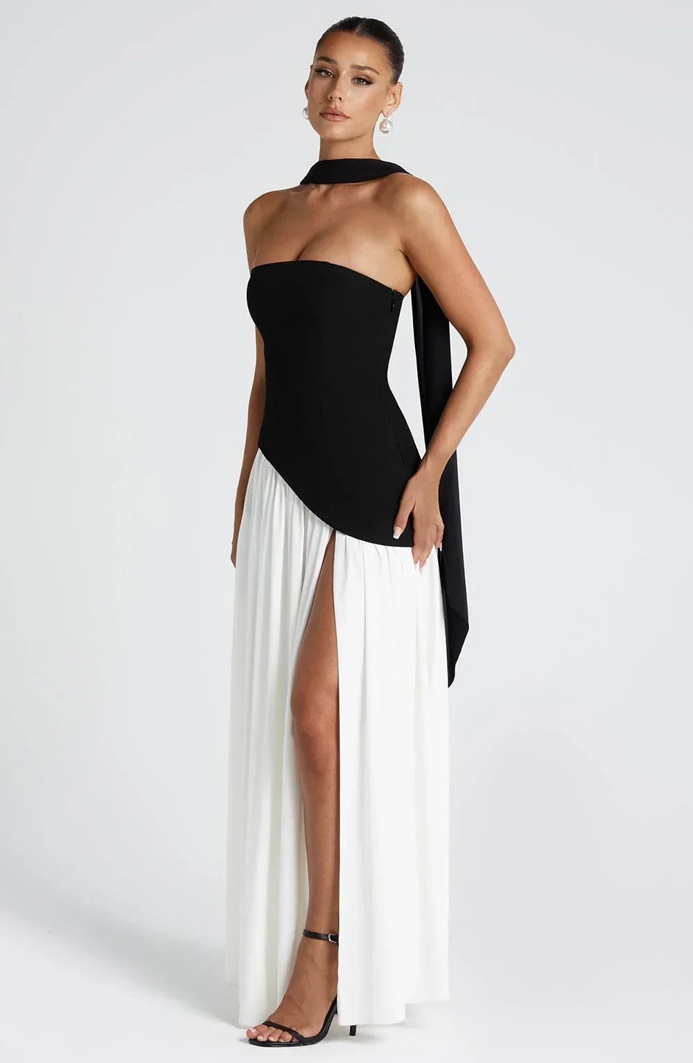 Saskia - Women's Maxi Corset Dress - photo 14