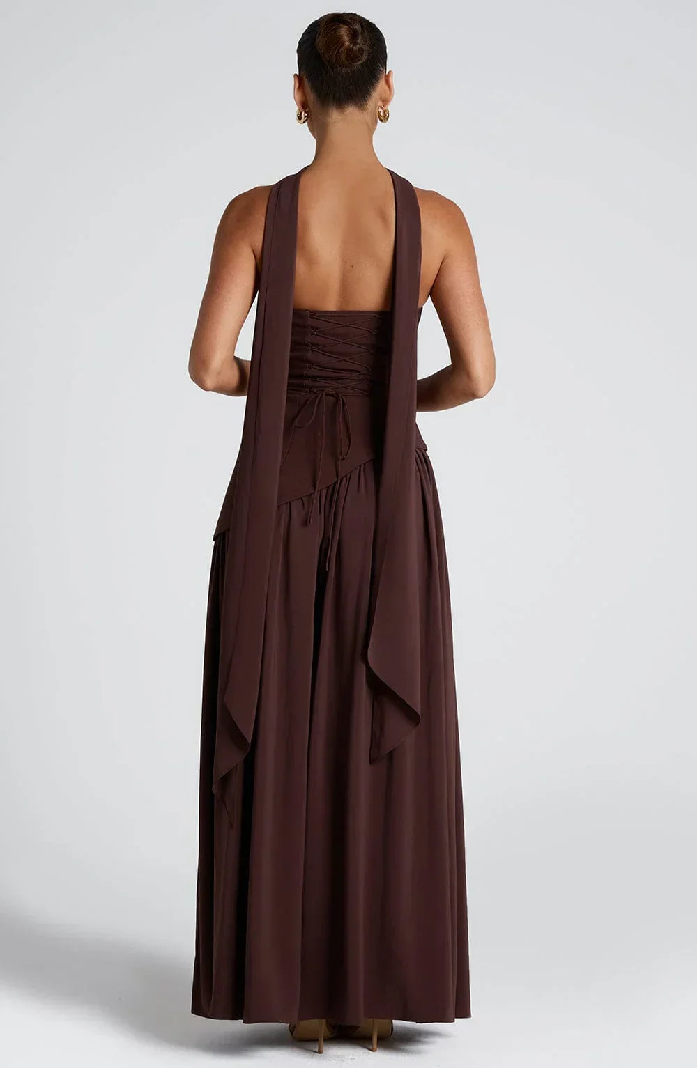 Saskia - Women's Maxi Corset Dress - photo 3