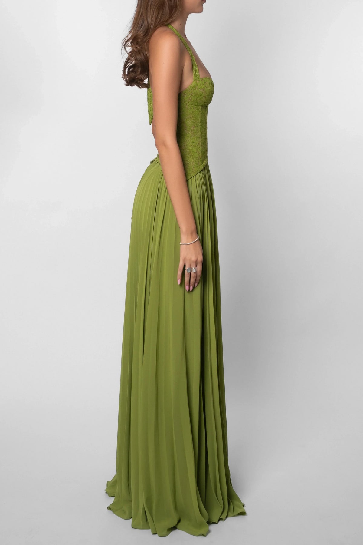 Eulalie - Women's Maxi Pleated Dress - photo 7
