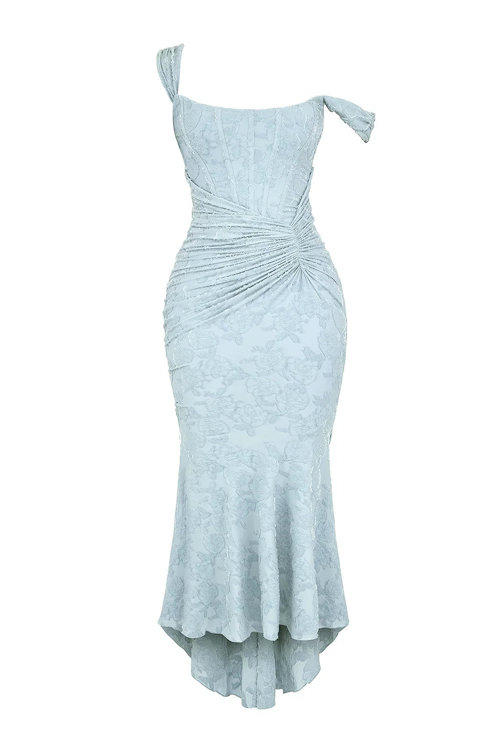 Faye - Women's Midi Asymmetric Dress - photo 7