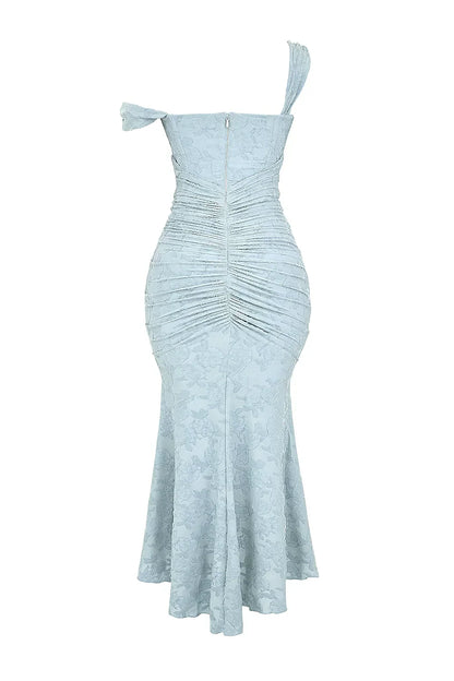 Faye - Women's Midi Asymmetric Dress - photo 9
