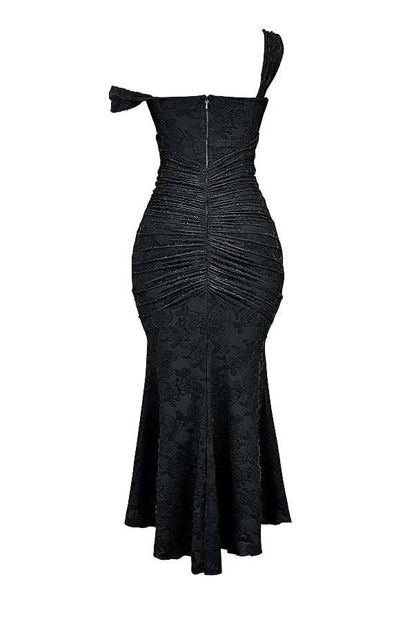 Faye - Women's Midi Asymmetric Dress - photo 18