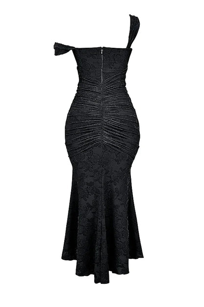 Faye - Women's Midi Asymmetric Dress - photo 18
