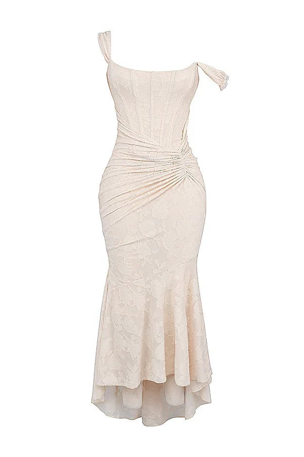 Faye - Women's Midi Asymmetric Dress - photo 25