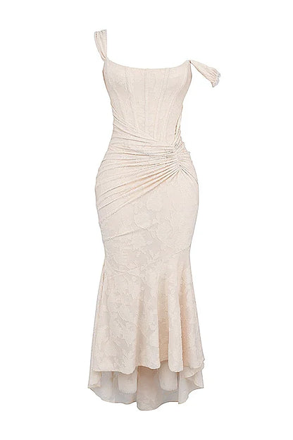 Faye - Women's Midi Asymmetric Dress - photo 25