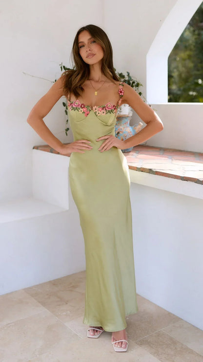 Cleo - Women's Maxi Floral Dress - photo 5
