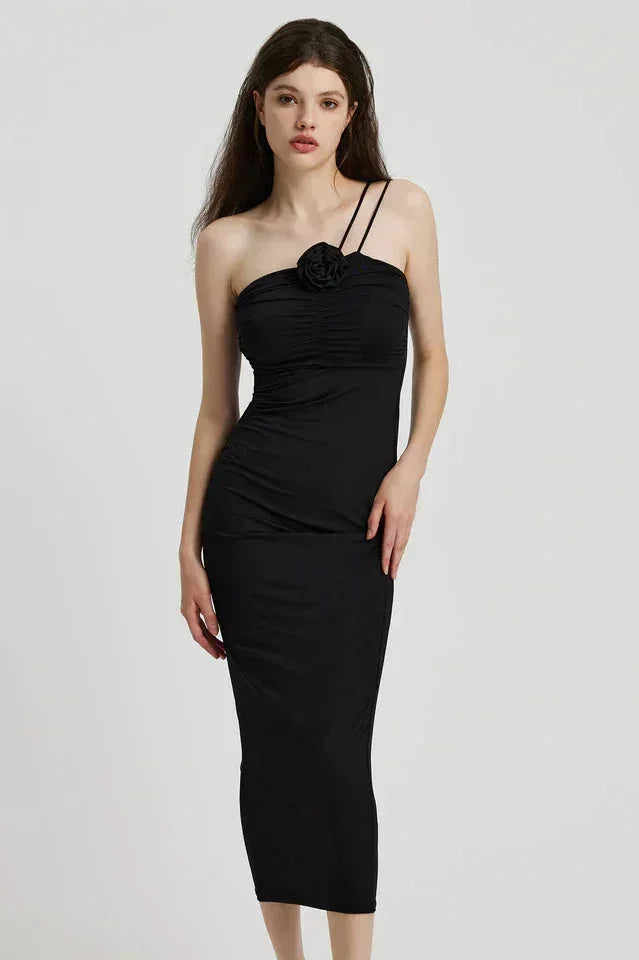 Una - Women's Midi Fitted Dress - photo 18